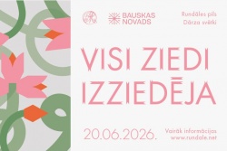 Rundāles pils Dārza svētki Bauskas TIC